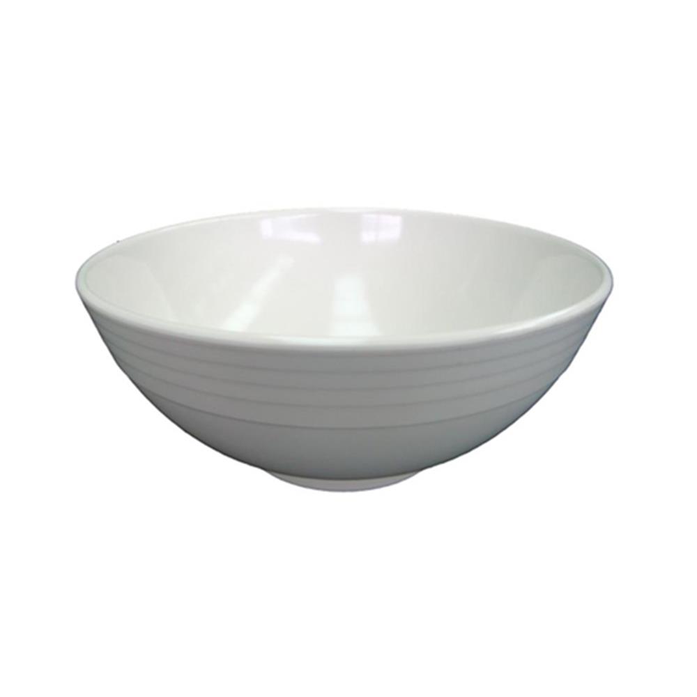 ชามเมลามีน 8" SUPERWARE WHITE CREAM