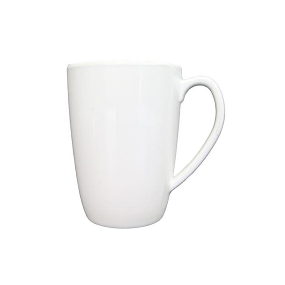 ถ้วยหูเมลามีน 450 มล. SUPERWARE PLAIN ITEM สีขาว