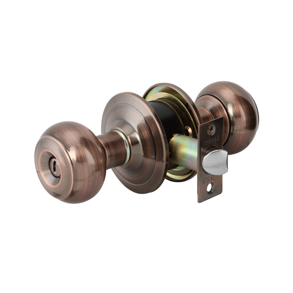 ลูกบิดห้องน้ำ หัวจัน HAFELE 489.93.304 สีทองแดงรมดำ