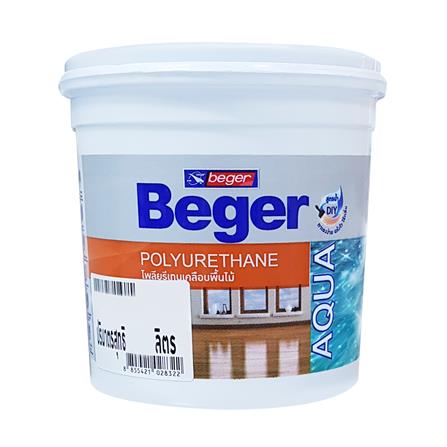โพลียูรีเทนภายใน BEGER AQUA AP180 1K ด้าน 1/4 แกลลอน