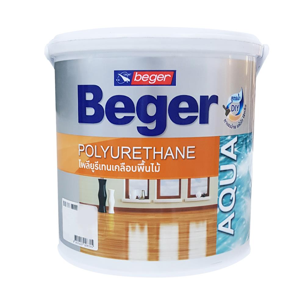 โพลียูรีเทนภายใน BEGER AQUA AP100 1K เงา 1 แกลลอน