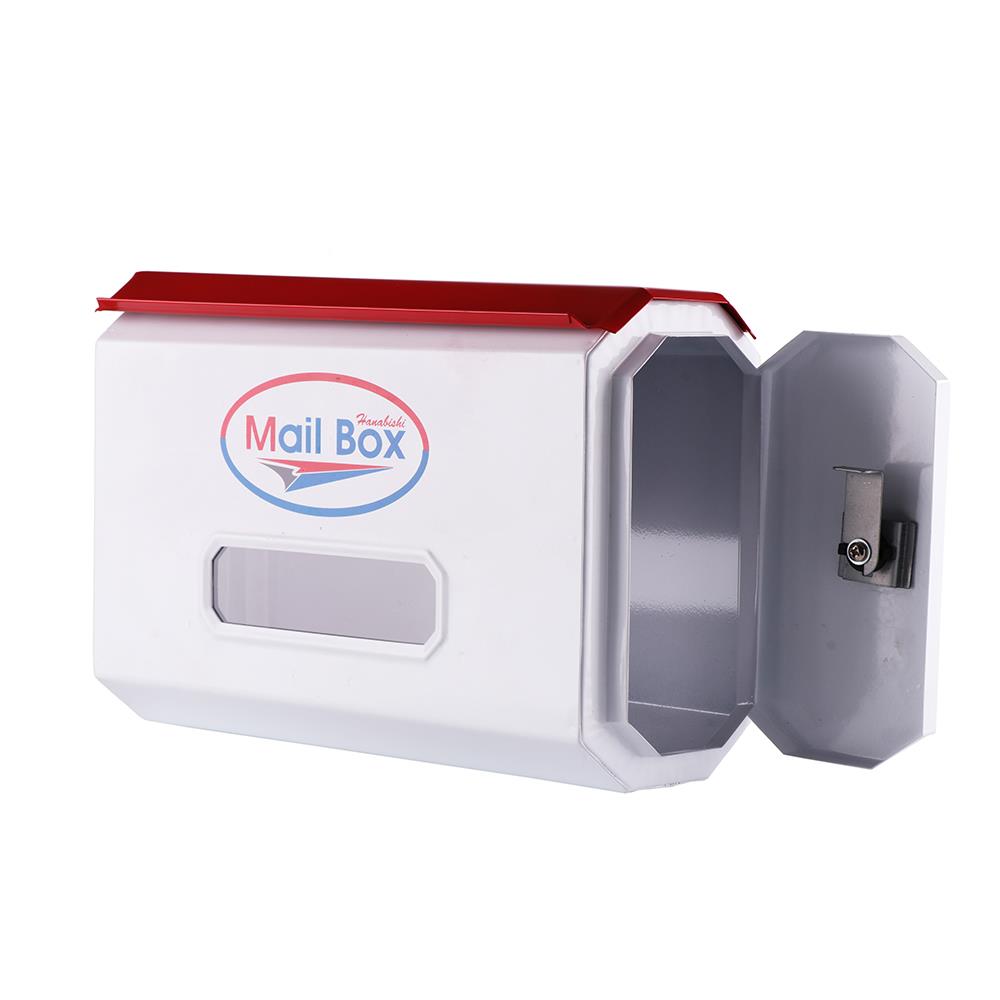 ตู้จดหมาย HANABISHI LT-09W สีขาว