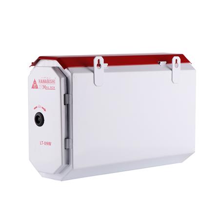 ตู้จดหมาย HANABISHI LT-09W สีขาว_2