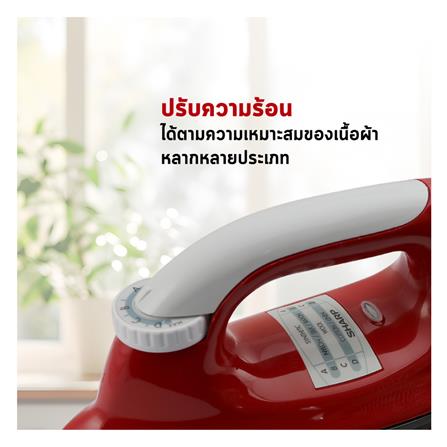 เตารีดแห้ง SHARP AM465T 3.50ปอนด์ สีแดง_3