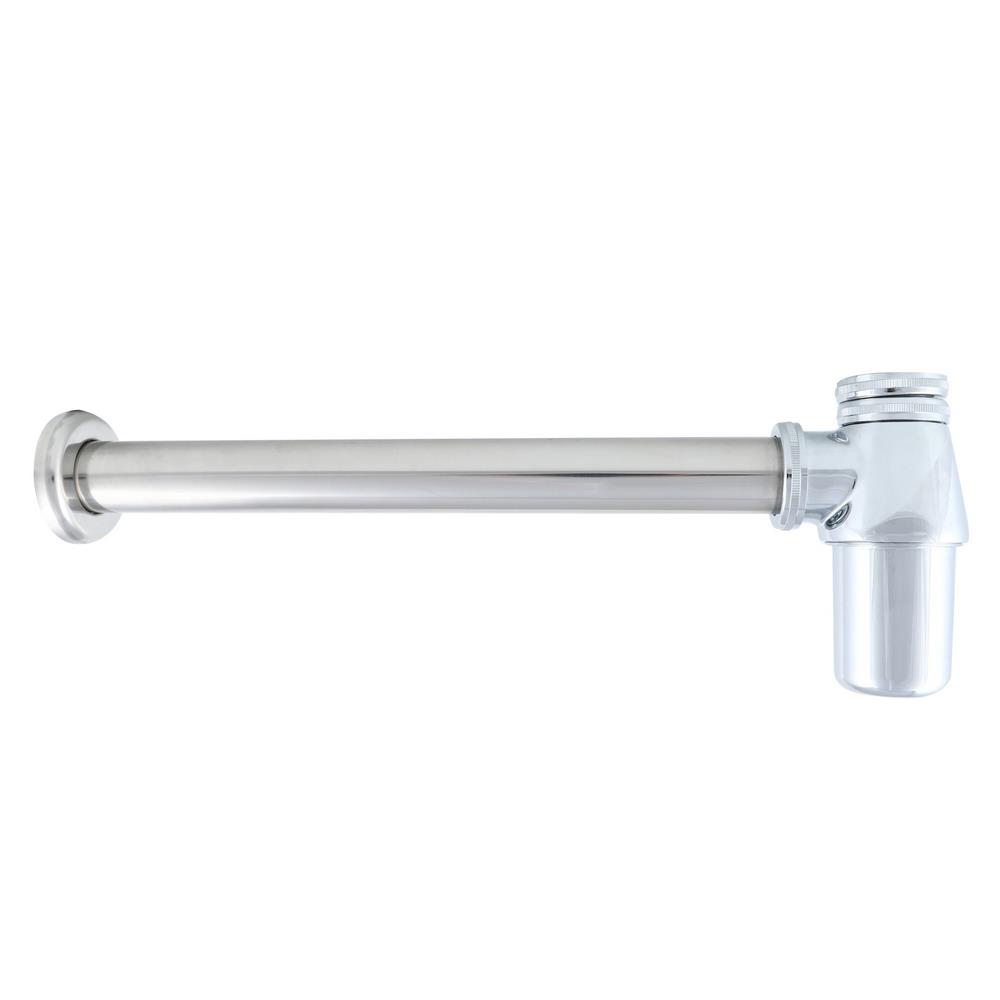 ท่อน้ำทิ้งอ่างล้างหน้ากระปุก KARAT BAT3S-50 35ซม.สีโครม