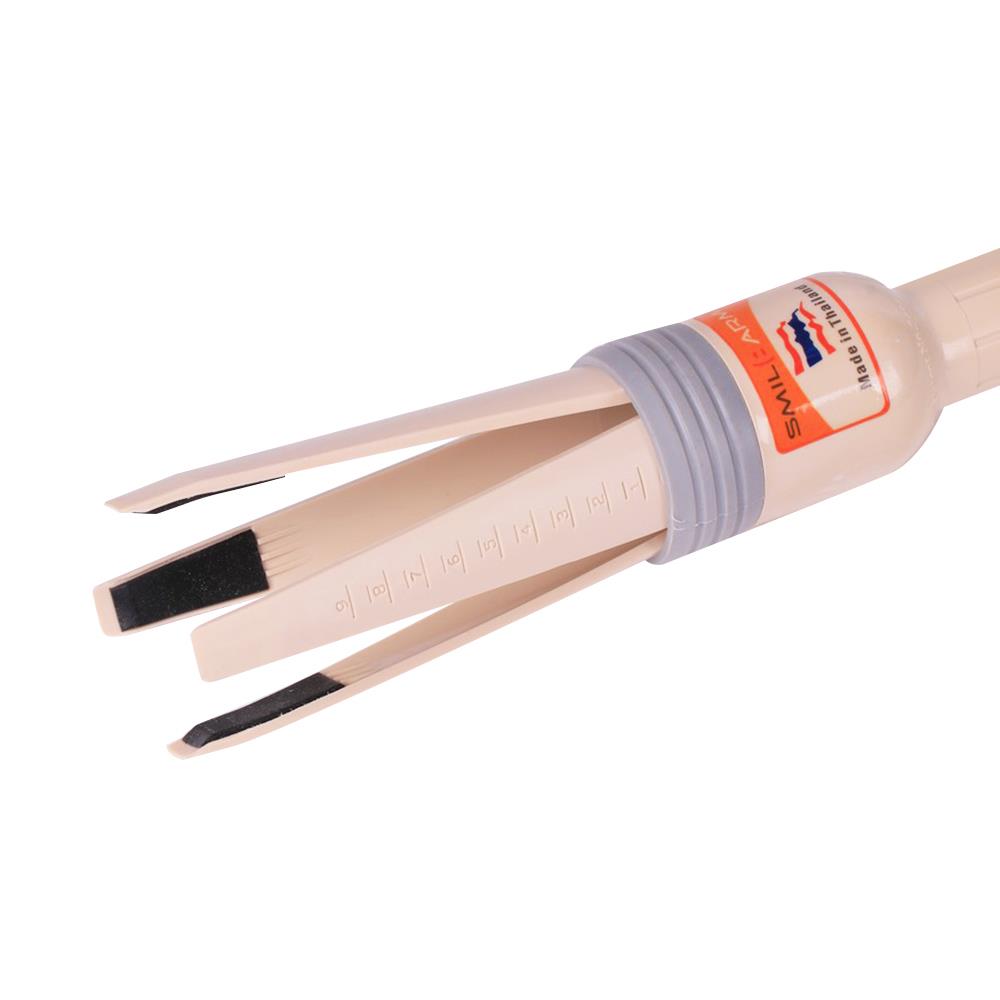 ไม้เปลี่ยนหลอดไฟ SMILE SM002 M 1.30 - 2.25 เมตร สีขาว