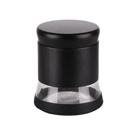 ขวดโหลแก้วกลมฝาเกลียว S สีดำ_1