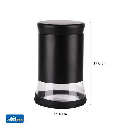 ขวดโหลแก้วกลมฝาเกลียว M สีดำ_5