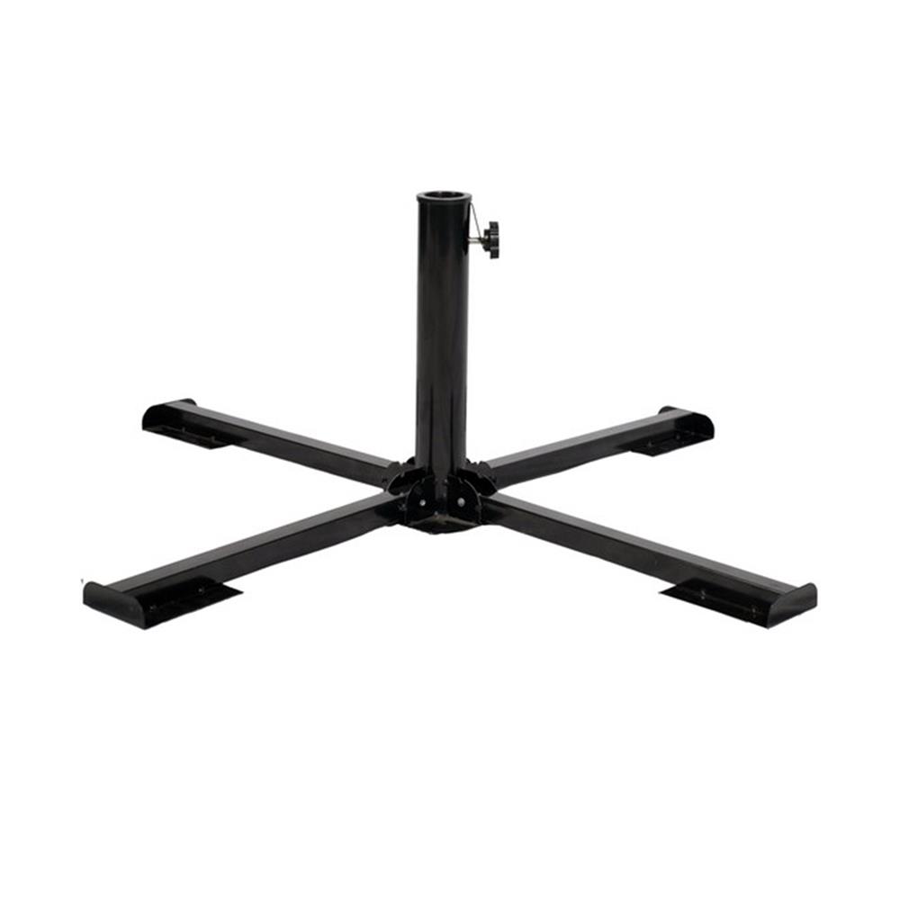 FREESTANDING PARASOL BASE SPRING PB001 BLACK