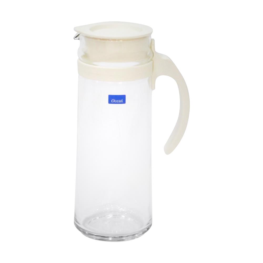 เหยือกน้ำแก้ว OCEAN PATIO 1.265 ลิตร สีขาว