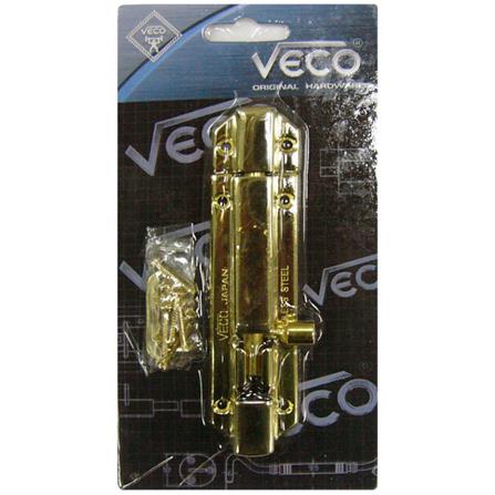 กลอนหลังเต่า VECO WLS42 2 นิ้ว สีทอง