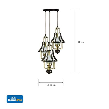 ไฟช่อ CARINI 8244/3P สีขาว 3 หัว_5