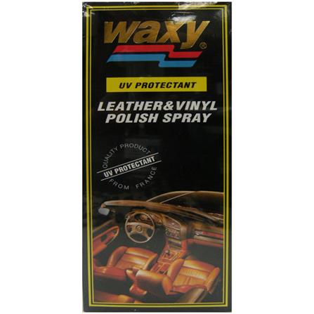 น้ำยาเช็ดเคลือบเงาผลิตภัณฑ์หนัง WAXY 450 มล._0