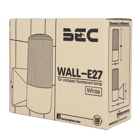 ไฟกิ่งภายนอก BEC WALL E27 สีขาว_3