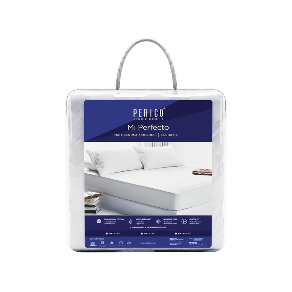 ผ้ารองกันเปื้อน KING SIZE PERICO MI PERFECTO สีขาว