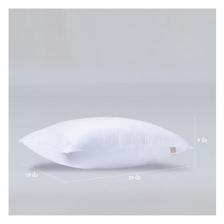 หมอนหนุน ใยสังเคราห์ PERICO MI COMFORT 19x29 นิ้ว สีขาว_9