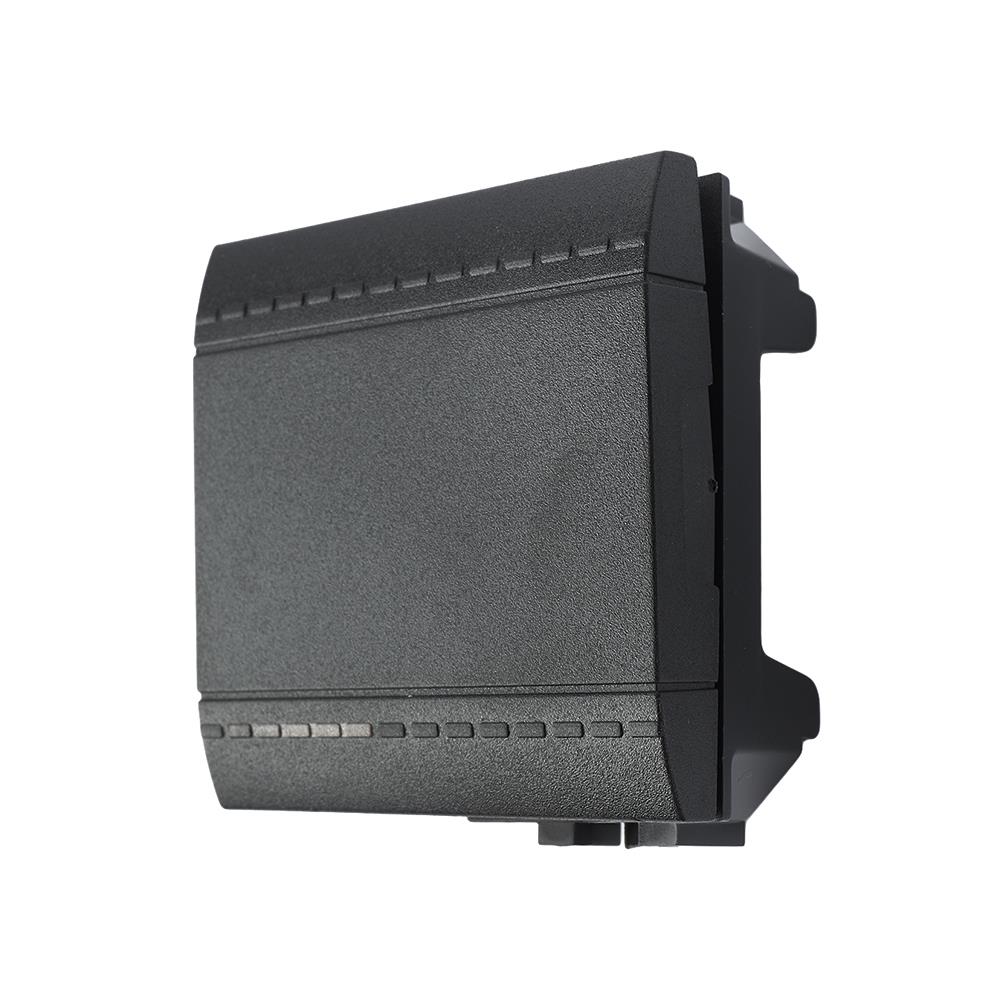 ฝาปิดช่องว่าง 2 ช่อง BTICINO LIVING LIGHT SL4911K2F สีดำ