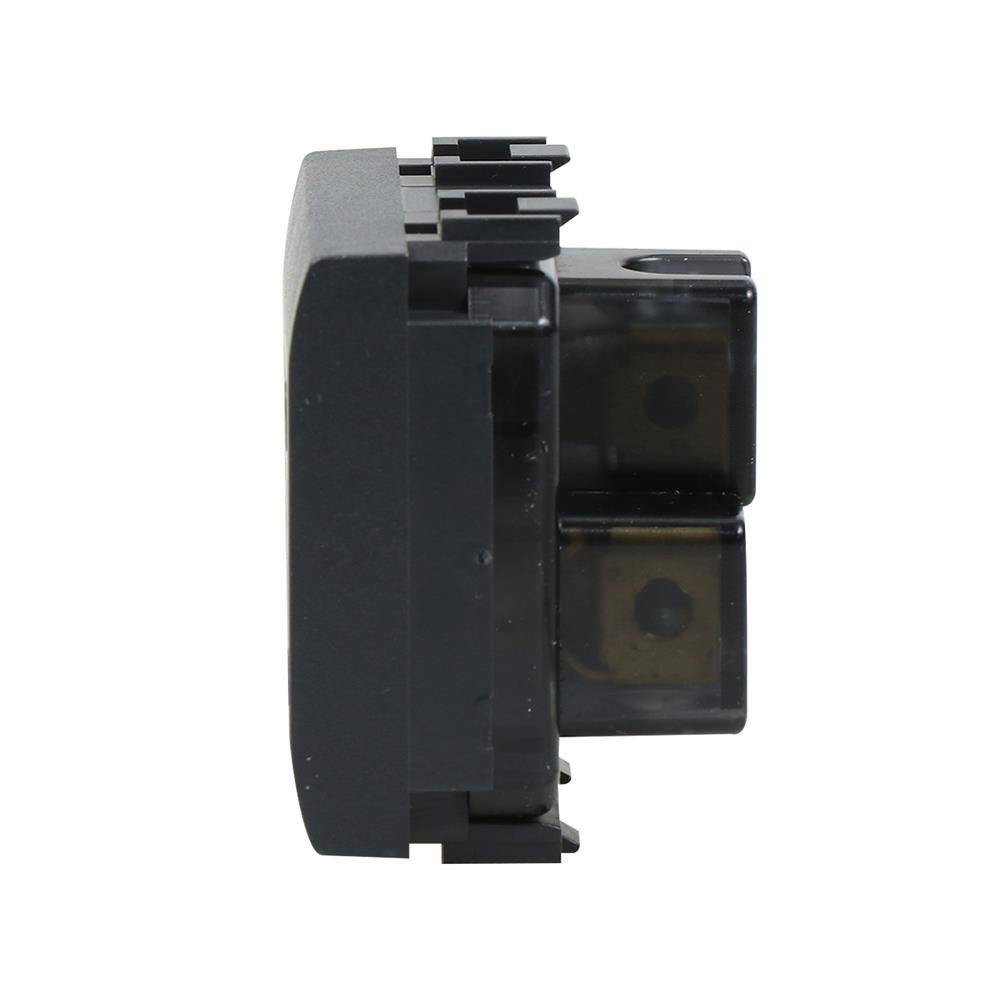 เต้ารับเดี่ยว 3 ขา มีกราวด์ BTICINO SL4126F LIVING LIGHT สีดำ