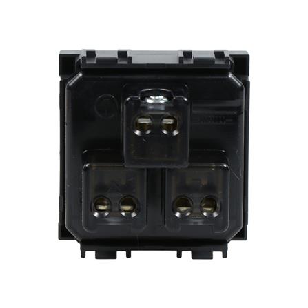 เต้ารับเดี่ยว 3 ขา มีกราวด์ BTICINO SL4126F LIVING LIGHT สีดำ_3