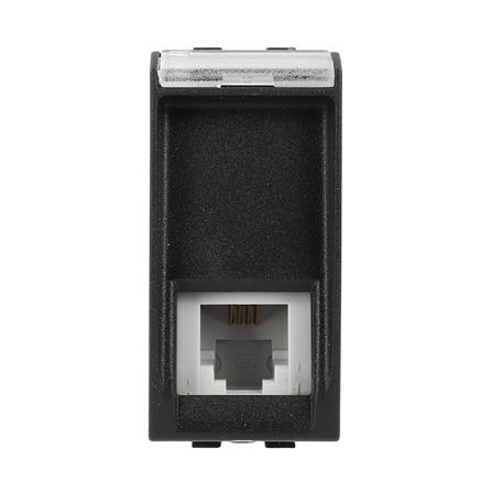 เต้ารับโทรศัพท์ BTICINO SL4258/11NFLIVING สีดำ_0