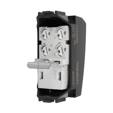 เต้ารับโทรศัพท์ BTICINO SL4258/11NFLIVING สีดำ_2