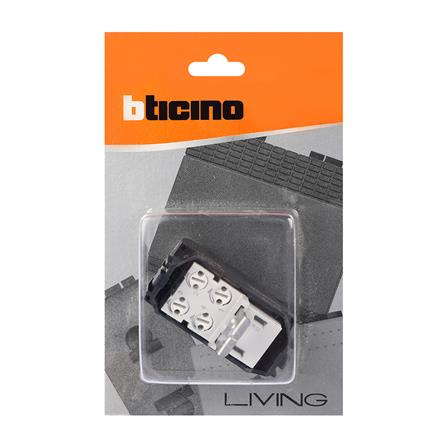 เต้ารับโทรศัพท์ BTICINO SL4258/11NFLIVING สีดำ_3