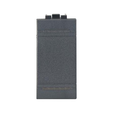 สวิตช์ 1 ทาง BTICINO SL4001F LIVING LIGHT 1 ช่อง สีดำ_0