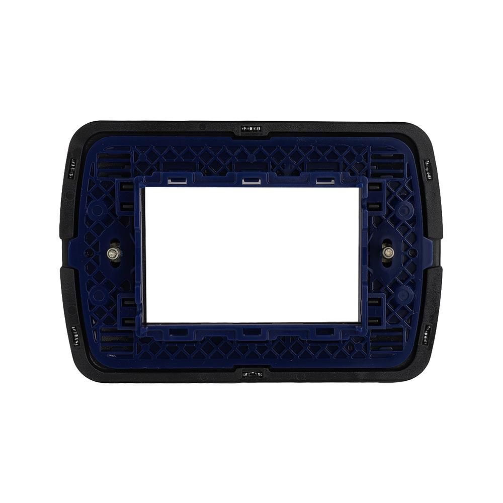 หน้ากาก 3 ช่อง BTICINO SL4803BOF สีน้ำตาล