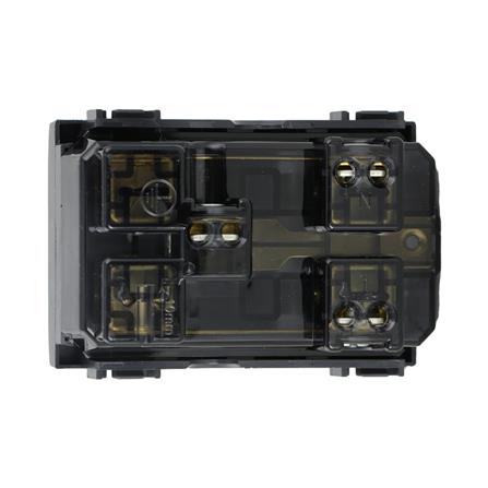 เต้ารับคู่ 3 ขา BTICINO L4185LIVING สีดำ_2