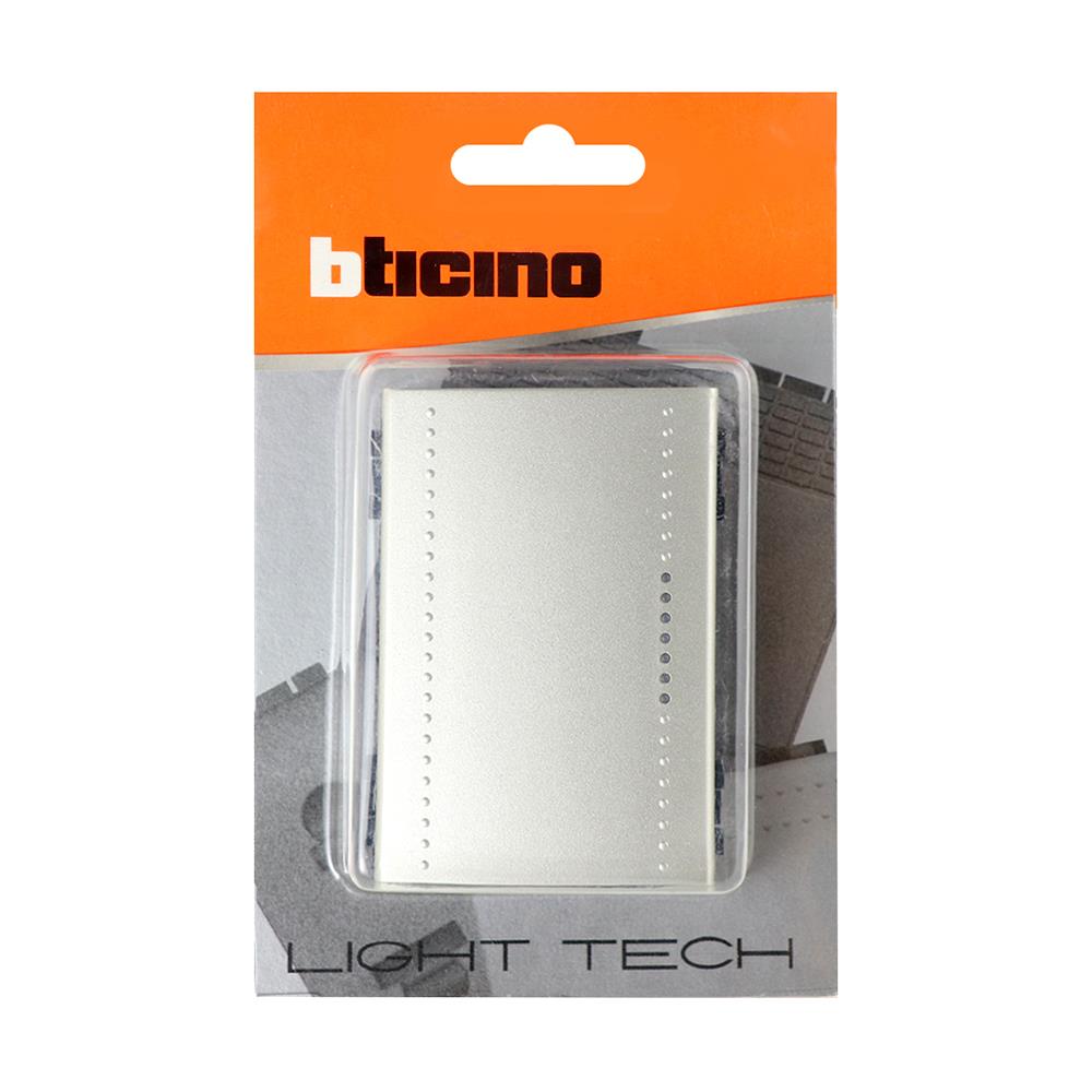 ฝาปิดช่องว่าง 3 ช่อง BTICINO LIVING LIGHT SNT4911K3F สีเงิน