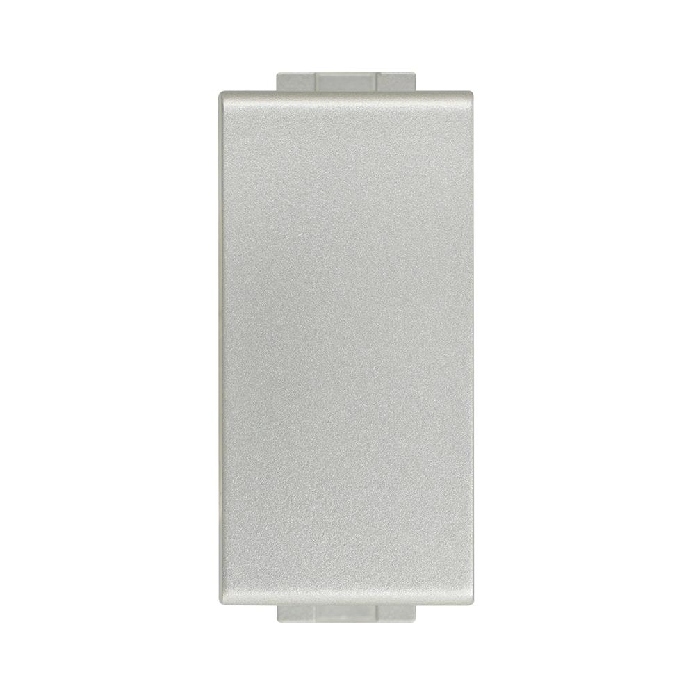 ฝาปิดช่องว่าง BTICINO LIVING LIGHT SNT4950/2F สีเงิน