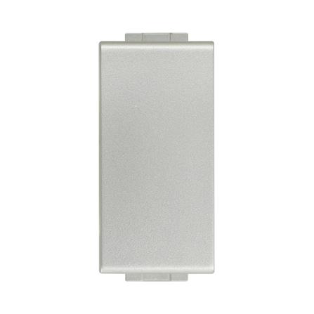 ฝาปิดช่องว่าง BTICINO LIVING LIGHT SNT4950/2F สีเงิน_0