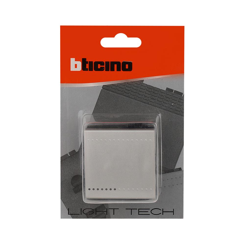 ฝาปิดช่องว่าง 2 ช่อง BTICINO LIVING LIGHT SNT4911K2 สีเงิน