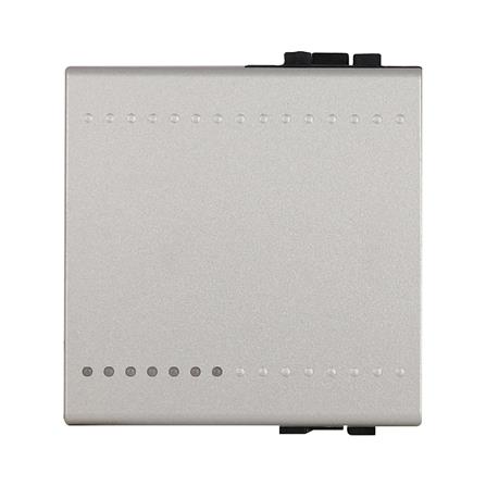 ฝาปิดช่องว่าง 2 ช่อง BTICINO LIVING LIGHT SNT4911K2 สีเงิน_0