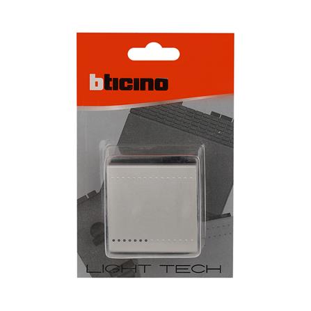 ฝาปิดช่องว่าง 2 ช่อง BTICINO LIVING LIGHT SNT4911K2 สีเงิน_3