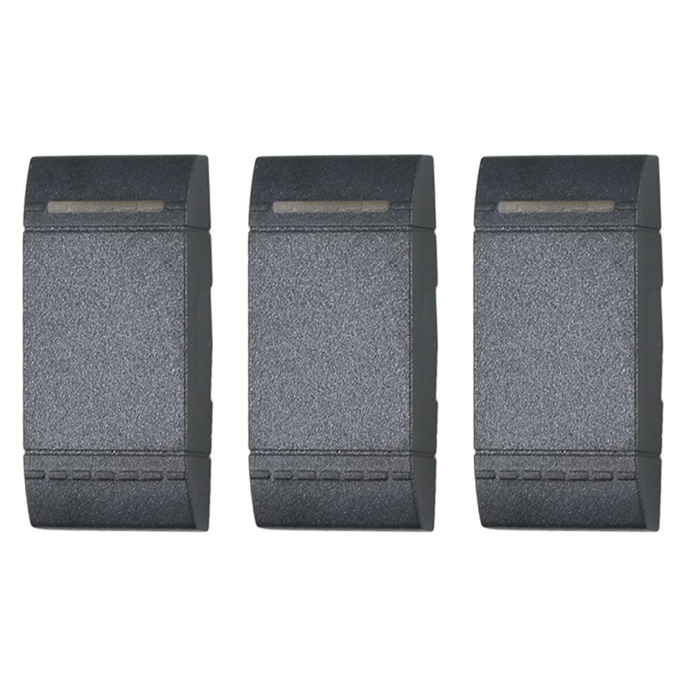 ฝาครอบสวิตช์ 1 ช่อง BTICINO L4911 LIVING สีดำ (แพ็ก 3 ชิ้น)