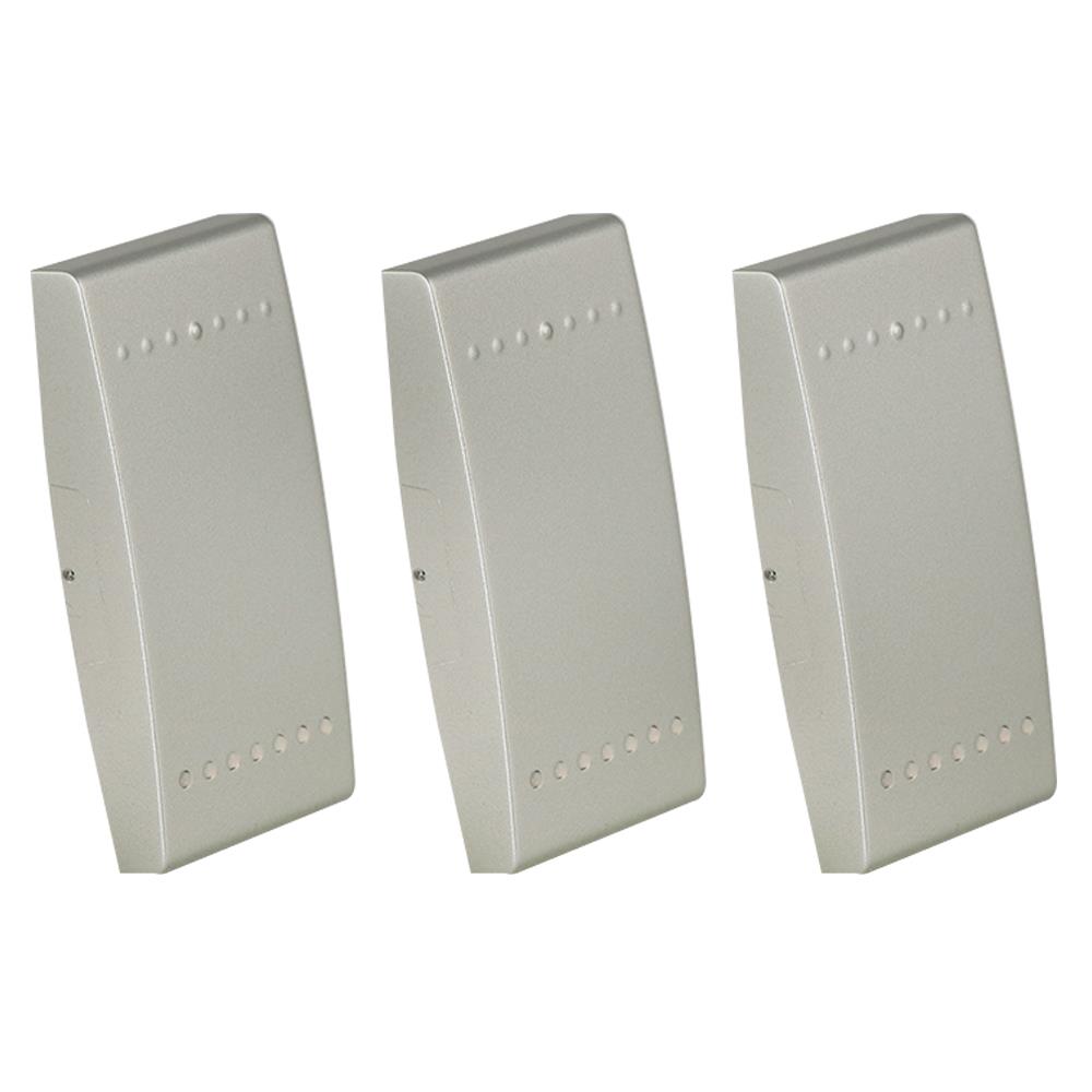 ฝาครอบสวิตช์ 1 ช่อง BTICINO SN4911F LIVING LIGHT สีเงิน (แพ็ก 3 ชิ้น)