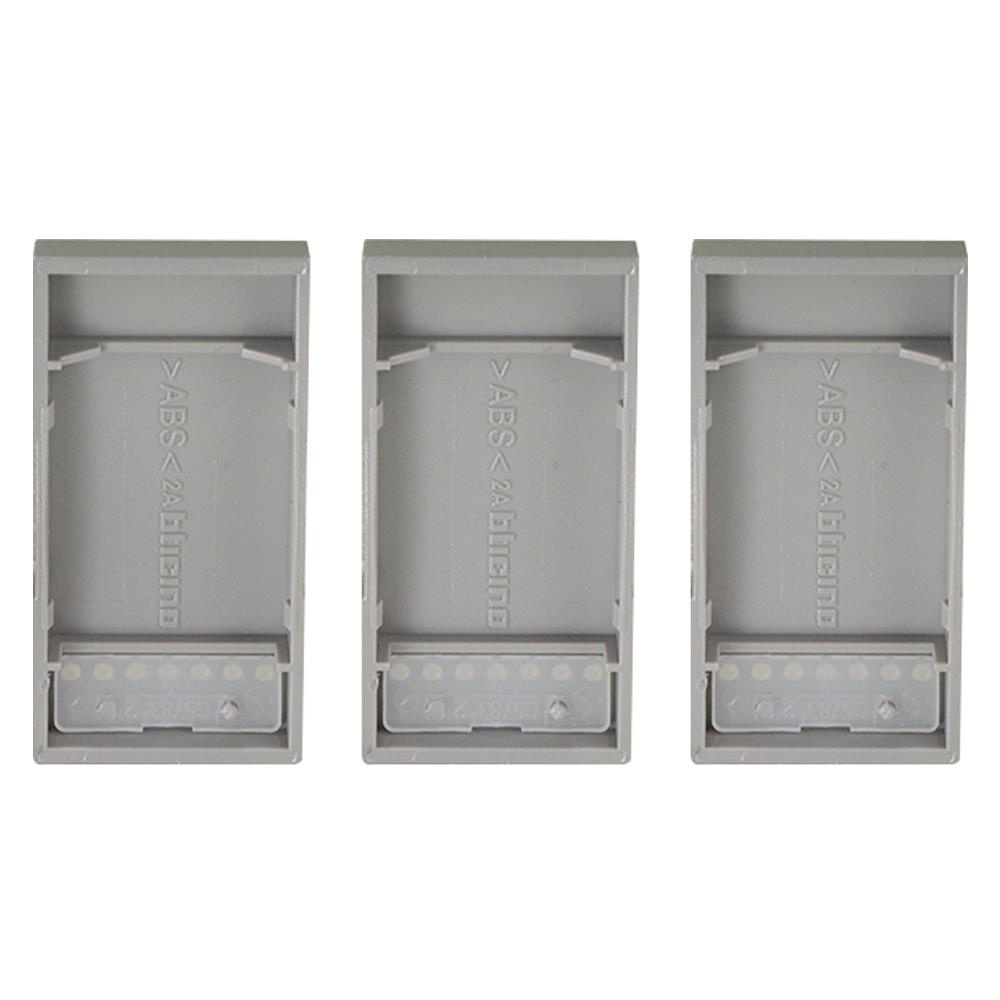 ฝาครอบสวิตช์ 1 ช่อง BTICINO SN4911F LIVING LIGHT สีเงิน (แพ็ก 3 ชิ้น)