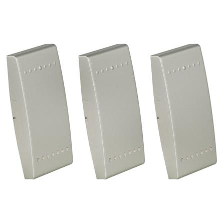 ฝาครอบสวิตช์ 1 ช่อง BTICINO SN4911F LIVING LIGHT สีเงิน (แพ็ก 3 ชิ้น)_0