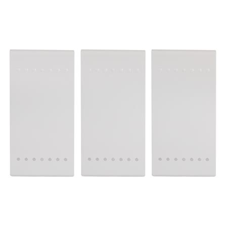 ฝาครอบสวิตช์ 1 ช่อง BTICINO SN4911F LIVING LIGHT สีขาว (แพ็ก 3 ชิ้น)_0