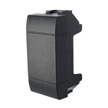 ฝาครอบสวิตช์ 1 ช่อง BTICINO SL4950/2F LIVING LIGHT สีดำ_1