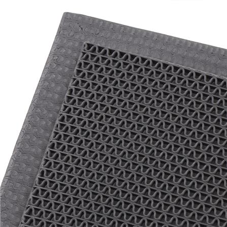 พรมเช็ดเท้าดักฝุ่น HOME LIVING STYLE Z 48X68 ซม. สีเทา_2