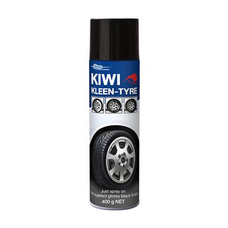 น้ำยาเช็ดเคลือบเงายางรถ KIWI MR.MUSCLE 400 กรัม_0