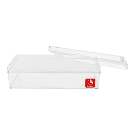 กล่องแบ่งช่อง 1 ช่อง BOXBOX 637L 10x21x6 ซม. สีขาว_2