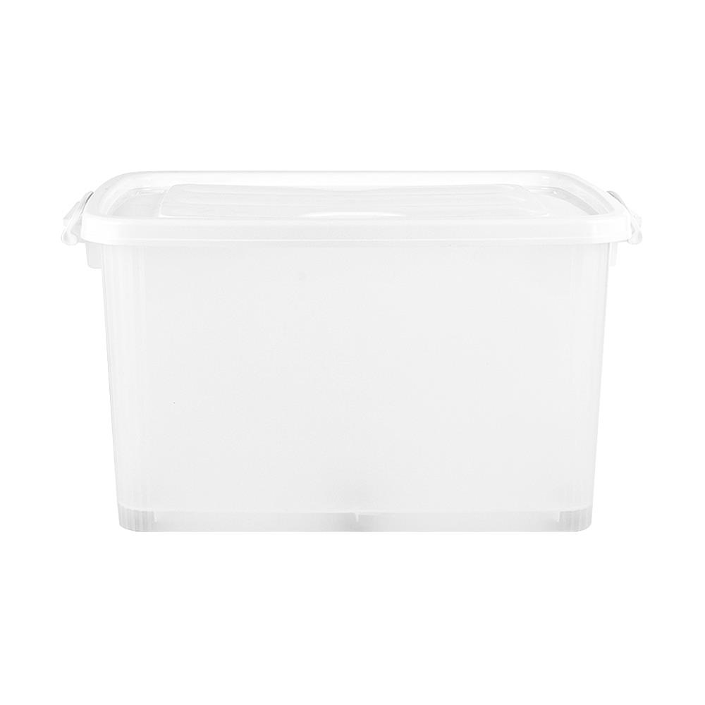 กล่องเก็บของ ฝาล็อค API 2007 100 ลิตร สีขาว