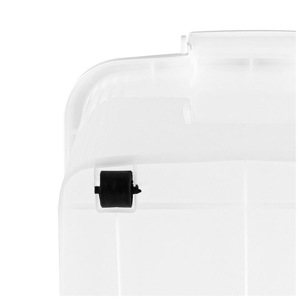 กล่องเก็บของ ฝาล็อค API 2007 100 ลิตร สีขาว