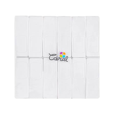 กิ๊บหนีบผ้าพิเศษ CSP สีขาว แพ็ค 12 ชิ้น_1