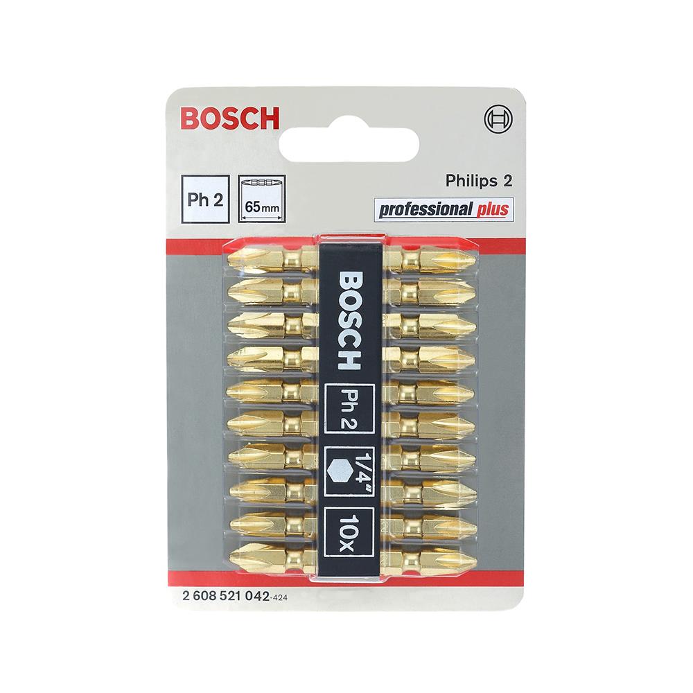 ดอกไขควง BOSCH PHILIPS 2 PROFESSIONAL PLUS 65 มม.