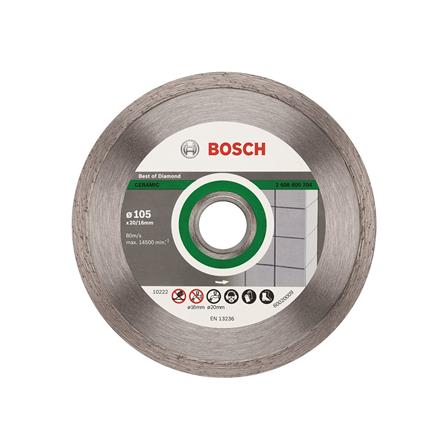 แผ่นตัดเพชร BOSCH 2608600704 4 นิ้ว