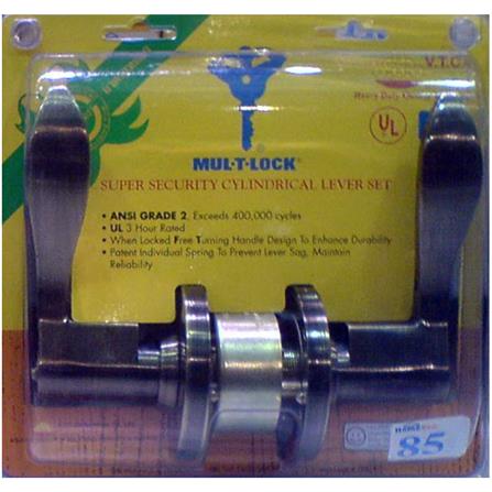 เขาควายทั่วไป MUL-T-LOCK DTAB-822 สีทองเหลืองรมดำ